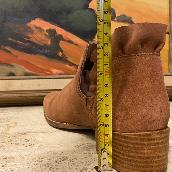 Anthropologie Seychelles yummy brown 100% leather booties - Picture 8 of 13